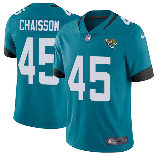 Nike Jaguars #45 K'Lavon Chaisson Teal Green Alternate Youth Stitched NFL Vapor Untouchable Limited Jersey